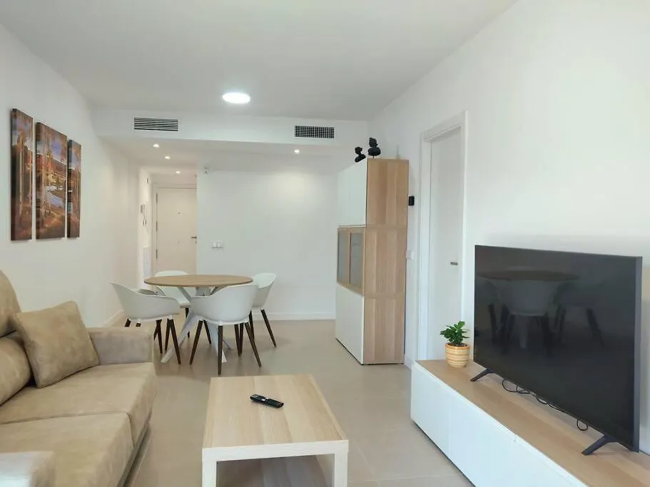 1º Linea De Playa Con Piscina Panoramica & Parking Apartment Malaga